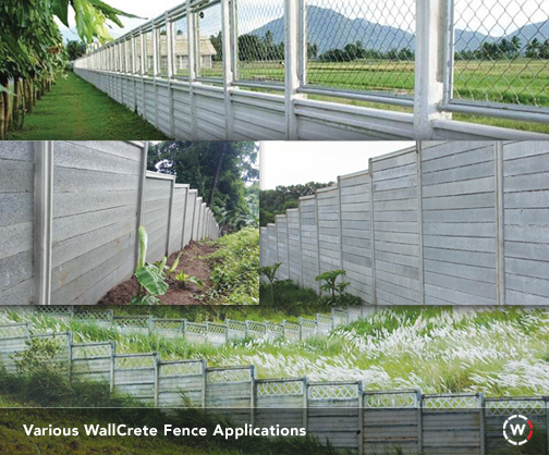 Fences, Wallcrete, Trusted, Prefab, Philippines, Various